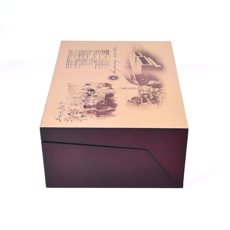 Caja de regalo de madera especial personalizada al por mayor