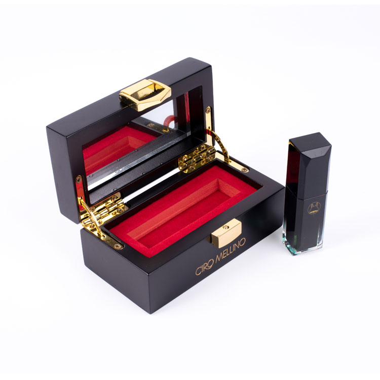 Cajas de madera y bambú de perfume de perfume de perfume