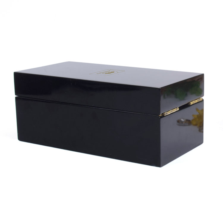 Caja de madera grande de lujo personalizada del paquete del recuerdo de la memoria a granel con la cerradura