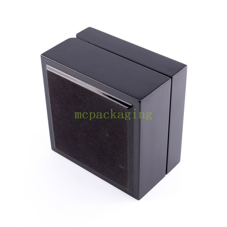 Caja de reloj de empaquetado de la cartulina del regalo del papel de lujo del logotipo personalizado