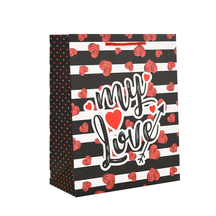Bolsa de papel de regalo de logotipo personalizado de marca de lujo para ropa Pink Matte Garming Clothing Boutique Bolsas con mangos de cinta
