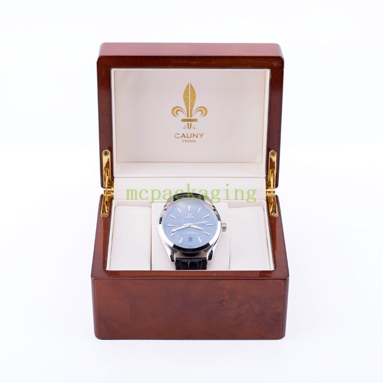 Reloj simple Hotsold en stock Wooden Watch Box