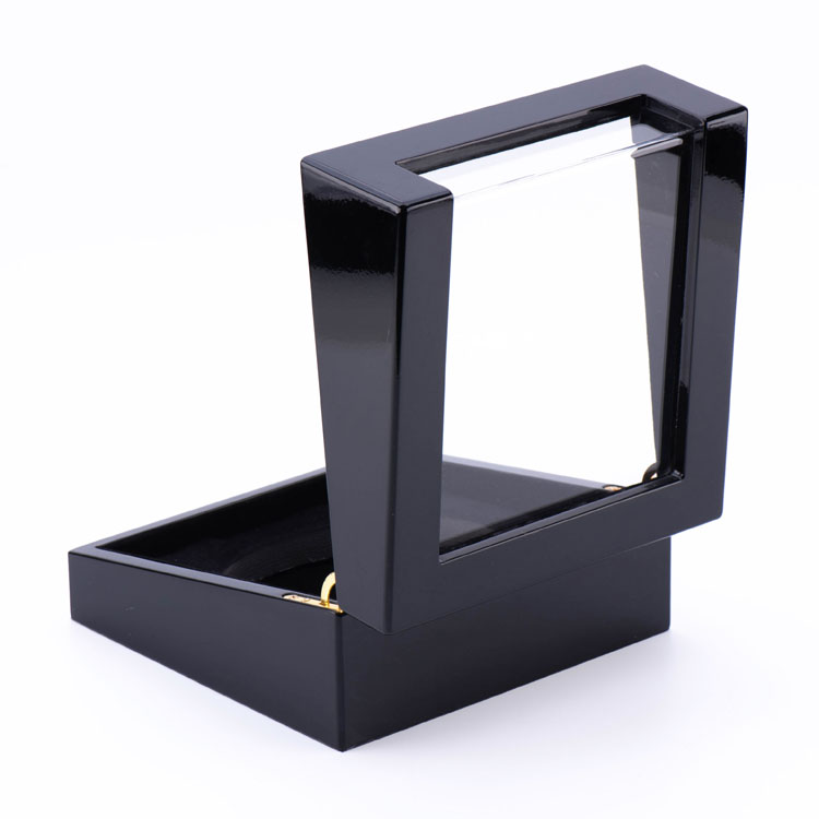 Caja de exhibición de madera de reloj de reloj acrílico acrílico