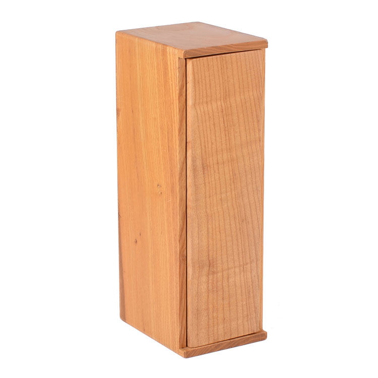 Luxury personalizada de madera personalizada sin copa de vidrio de whisky para la caja de embalaje de madera de regalo