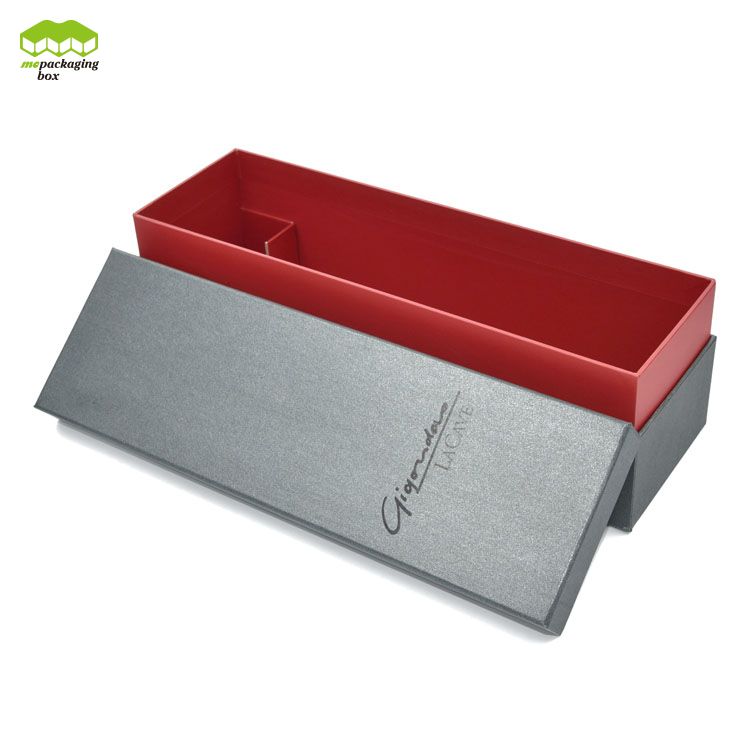 1 botella de caja de regalo de papel impreso de cartón