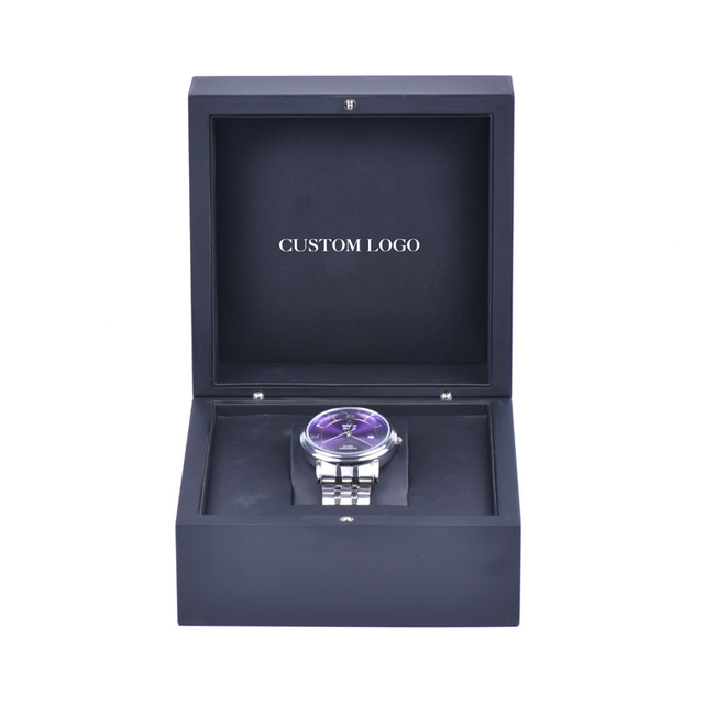 Caja de madera personalizada de alta calidad con logotipo personalizado, regalo, protección de reloj, caja de embalaje Woodbox