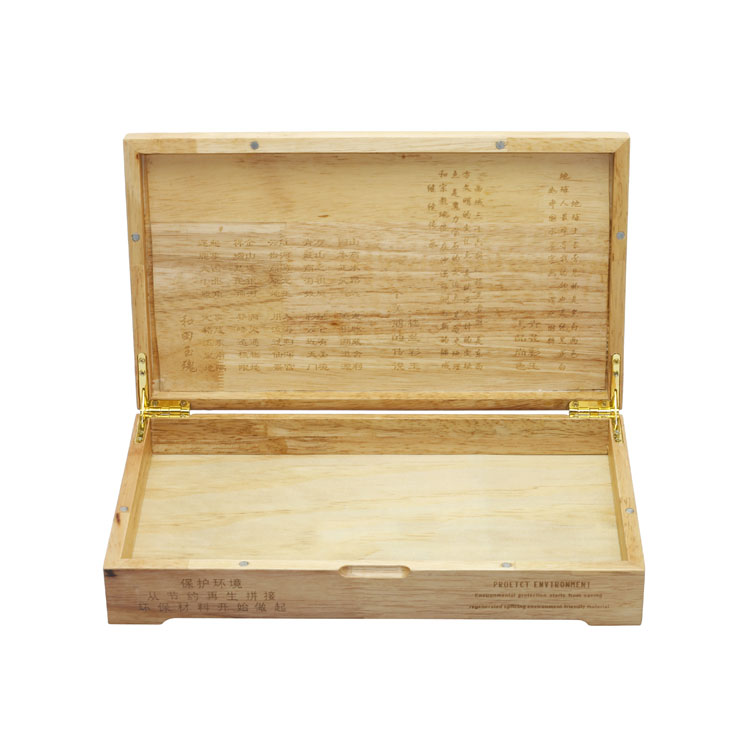 Caja de envasado de queso de madera natural de la forma de corazón al por mayor de corazón al por mayor
