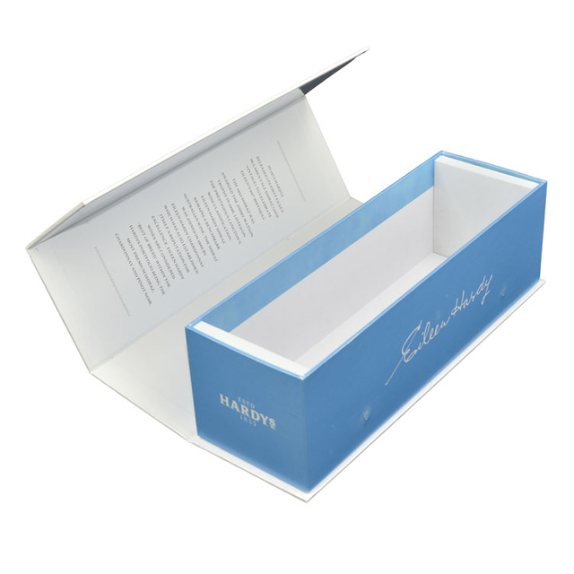 Caja de imán de logotipo personal personalizado lista para enviar una gran caja de regalo de lujo en negro con caja de cierre magnético