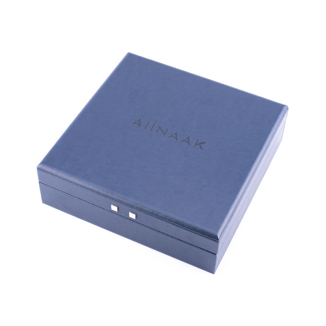 2024 Caja de embalaje de gafas de sol de regalo de madera personalización de cuero