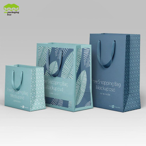 Variar tamaño MOQ bajo personalizar bolsa de papel