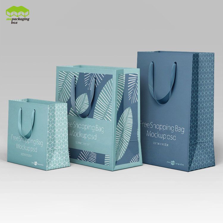 Variar tamaño MOQ bajo personalizar bolsa de papel