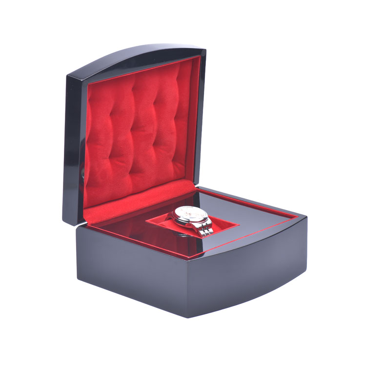 Caja de reloj arqueada pintada de lujo personalizada para el fabricante de envases de regalos en China