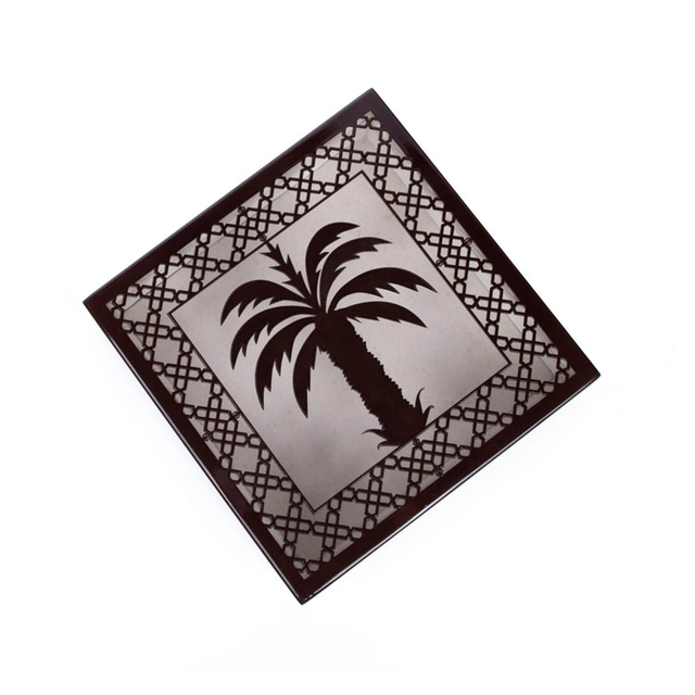 Caja de madera de palmera datilera especial Ramadán