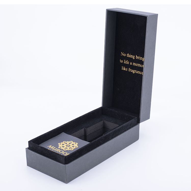 Woodbox Factory Perfume Perfume Muestra de perfume Caja de envasado para perfume Box de madera Factory Customized