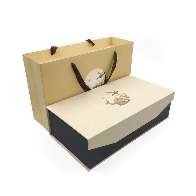 Caja de cartón personalizado Caja de papel de comida con caja de pastel de cupcake de ventana transparente para empaquetar