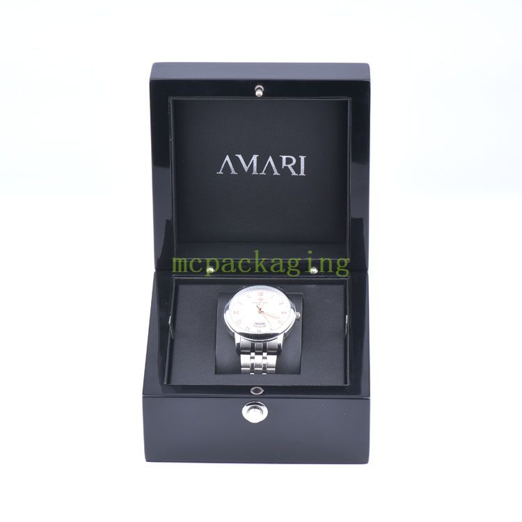 Relojes individuales de lujo de madera, embalaje de exhibición, largo, personalizado, Premium 2 para hombre, adecuado para envío gratis con caja de reloj de madera