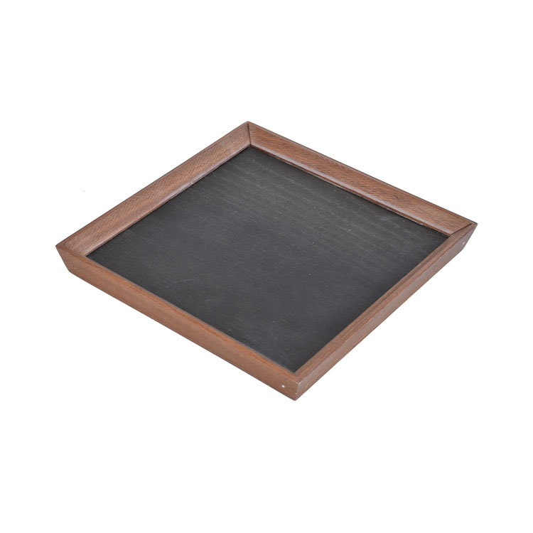 Bandeja de laca de madera MDF Patrón de impresión Hot Selling para restaurantes de hotel al por mayor