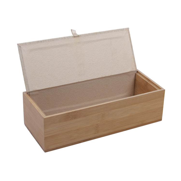 Caja de almacenamiento de té de madera de Acacia, caja de madera para almacenar té, caja de té de madera lacada