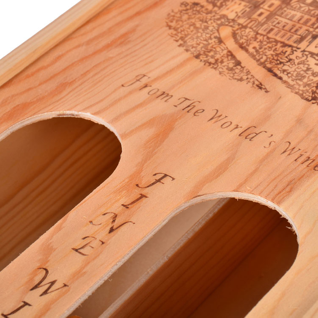 GIF POLITRENO GIF MARCHA Embalaje de Lucary Regalo Eva Protector Bib Pulpa Franzia Caja de vino de madera líquida