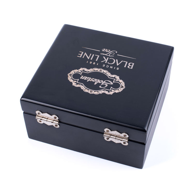 Pioneer Woman Bolsa de té de madera Caja de madera