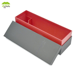 1 botella de caja de regalo de papel impreso de cartón