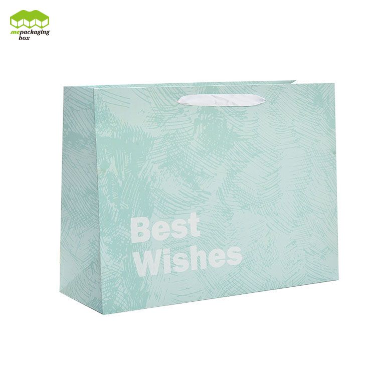 Variar tamaño MOQ bajo personalizar bolsa de papel