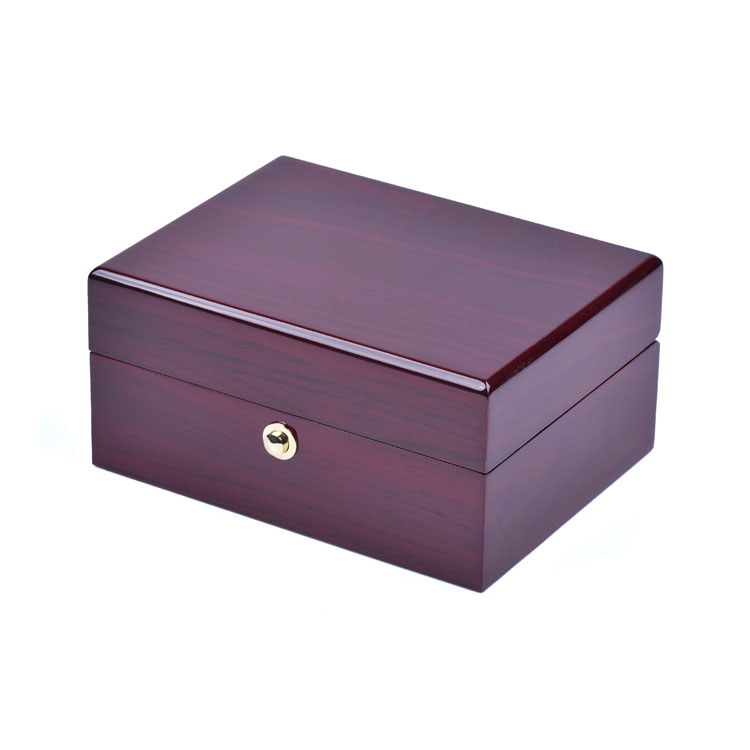 Caja de embalaje de reloj de pareja hecha de madera de Spot Supply