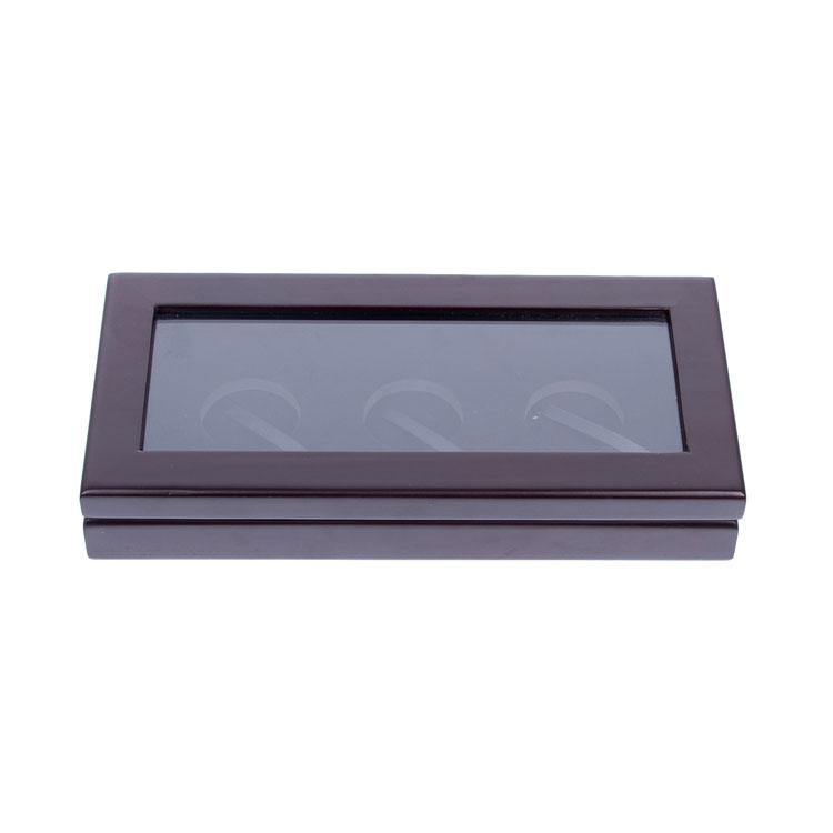 Proveedor de caja de regalo de ventana transparente personalizada de lujo por 3 monedas 