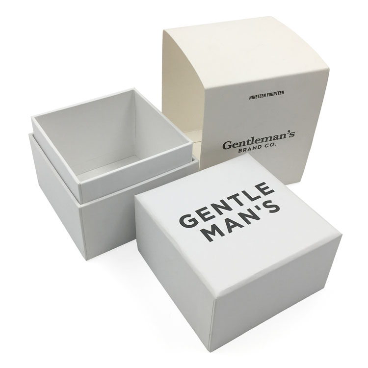 Cajas de envío de cartón negro logotipo personalizado para pequeñas empresas