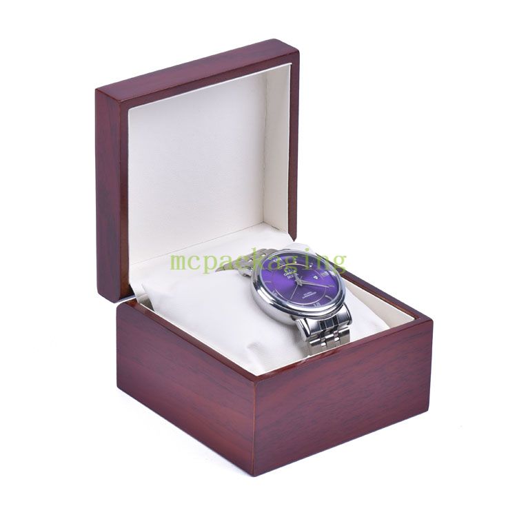 Caja de madera personalizada con logotipo personalizado de lujo, caja de embalaje de reloj de madera personalizada, Woodbox