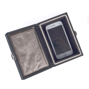 Soporte de tejido de maquillaje de pliegue magnético Caja de regalo de tela anti-interferencia multifunción multifunción