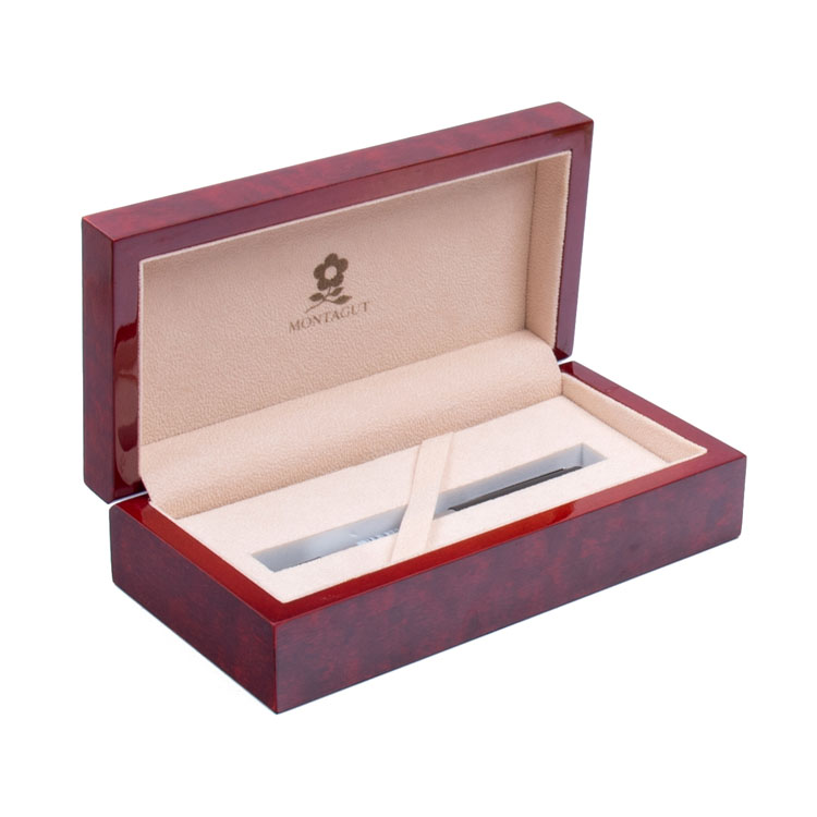 Arce con caja de bambú de madera de madera de madera