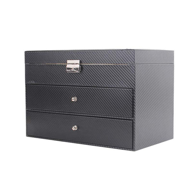 2024 Cajas personalizadas de gafas de sol azul marino de madera de madera azul marino