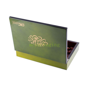 Wooden Box Factory Luxured Luxury personalizado Pinturado de madera de madera Embalaje Guangdong