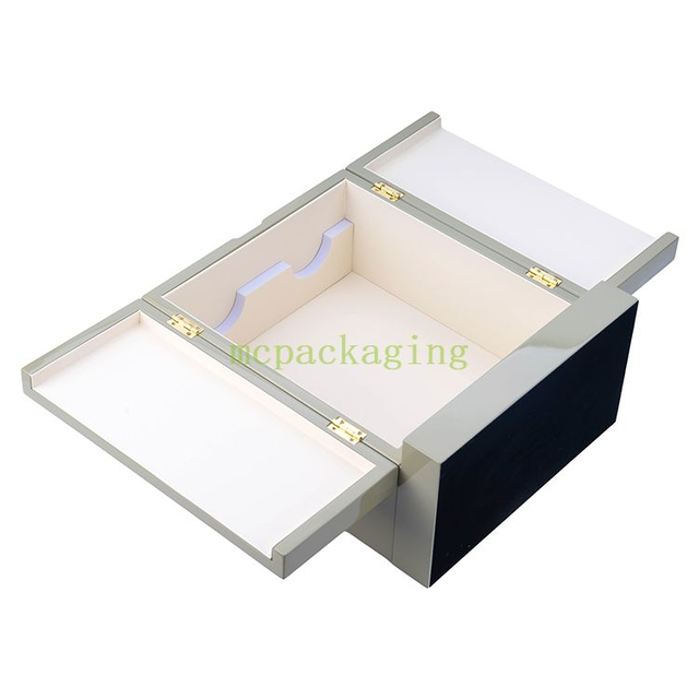 Caja de vino de madera en blanco y negro desgastado Penfolds Caja de vino de madera Caja de regalo de vino de madera Reino Unido