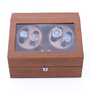 Los relojes seguros automáticos de lujo giran las cajas de la bobinadora para la exhibición