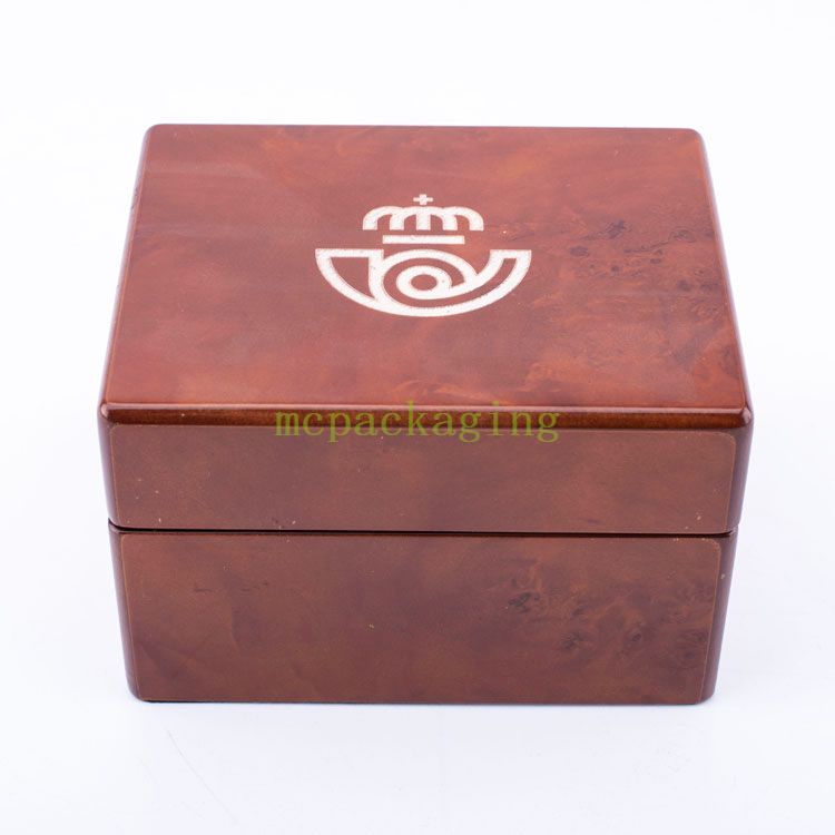 Reloj simple Hotsold en stock Wooden Watch Box