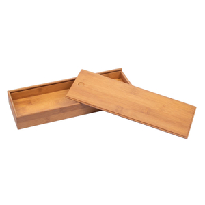 El precio más favorable para cajas de envases de regalo de madera personalizadas de madera cajas de bambú de madera