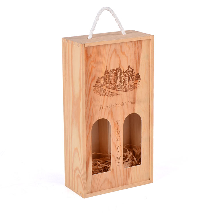 GIF POLITRENO GIF MARCHA Embalaje de Lucary Regalo Eva Protector Bib Pulpa Franzia Caja de vino de madera líquida