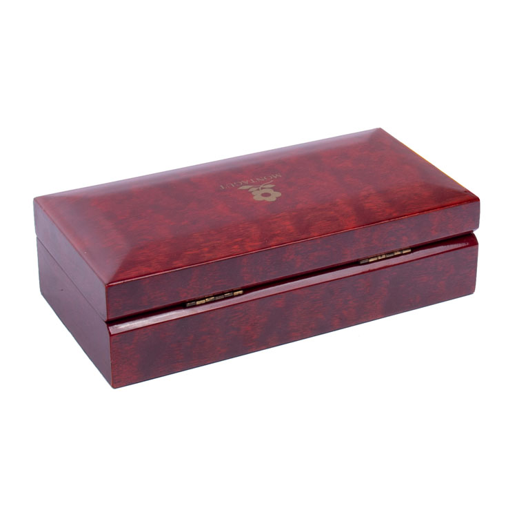 Arce con caja de bambú de madera de madera de madera