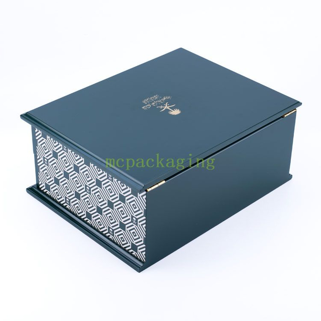 KSA Jeddah Season Luxury Pascua Sun Shape Brown Chocolate Caja de madera para Ramadán
