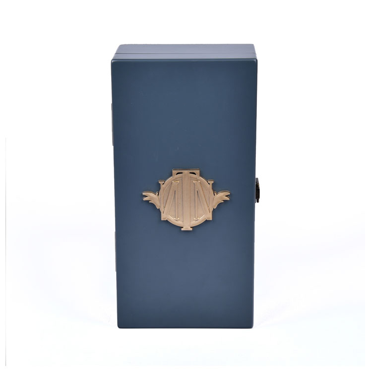2023 LOGO DE LUXURADO LOGO Lacas de madera Botella de vino de madera Caja de regalo de vino de madera