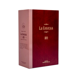 Brandy Botella Vidrio Flip Flap Vino Caja Madera
