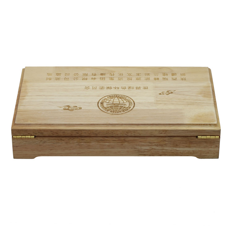 Caja de envasado de queso de madera natural de la forma de corazón al por mayor de corazón al por mayor