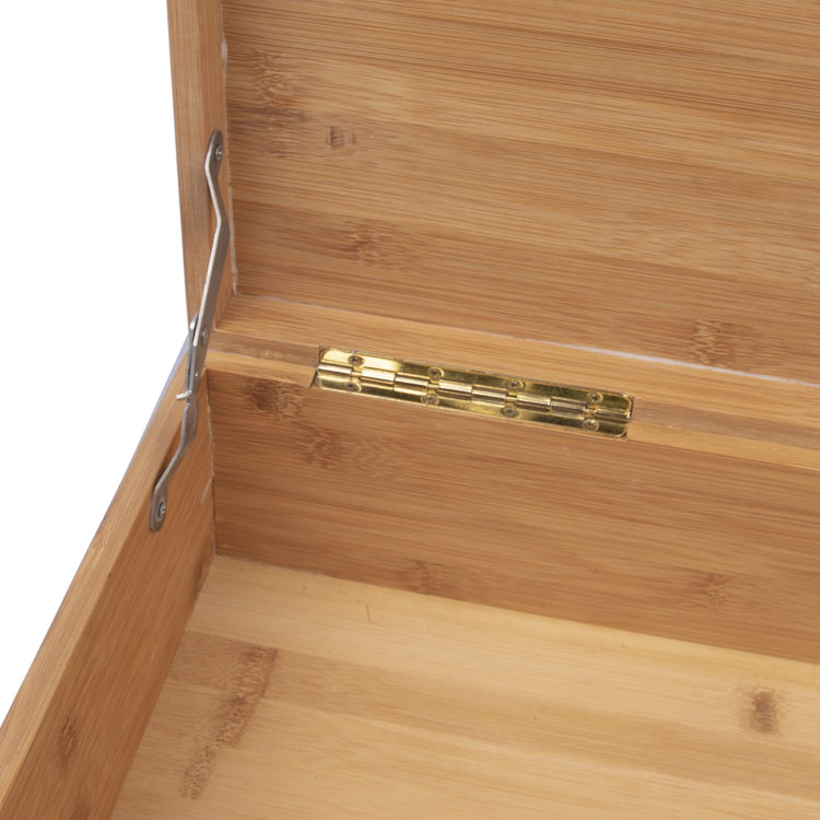 Caja de bambú de madera personalizada de laca hecha a mano con caja de embalaje de bambú de tapa imán