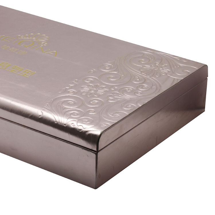 Dos mecánicos Two Reproducir Cajón Plastic Cake Rose Gold PU Cuero Cosmético Caja de regalos de regalo de aceite esencial