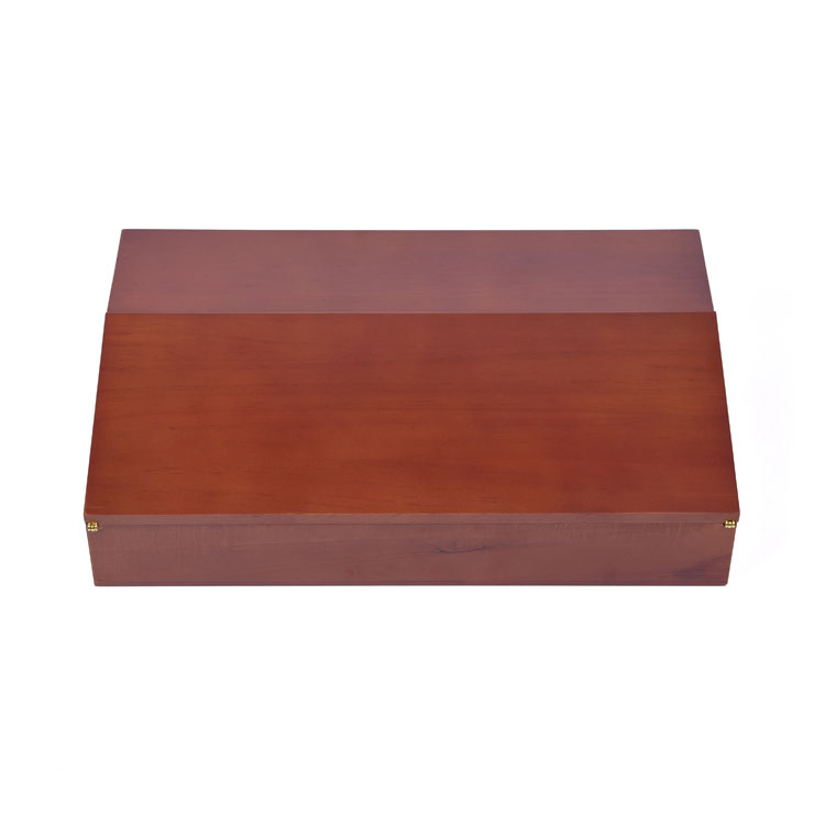 Organizador de bolígrafos Madera de madera Black Maple Box Pen