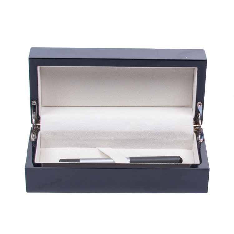 Madera USB Black Plus Holting Wooden Box Pen Drive con logotipo personalizado