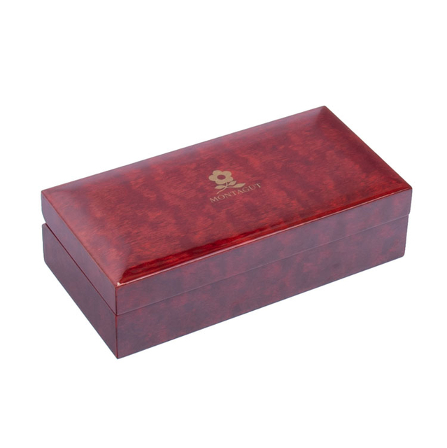 Arce con caja de bambú de madera de madera de madera