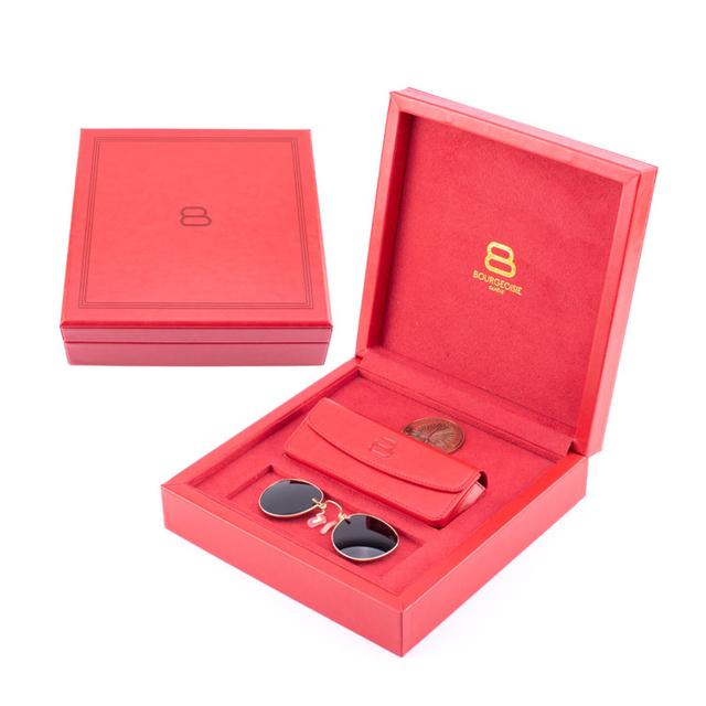 Caja de cajas de embalaje de gafas de sol de lujo de lujo de lujo para regalo